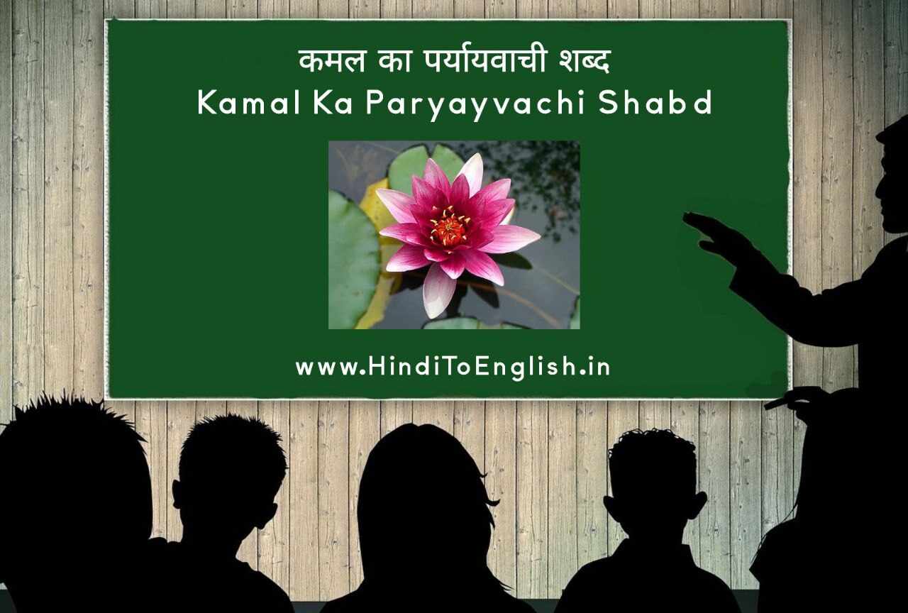 BEST 30 Kamal Ka Paryayvachi Shabd कमल का पर्यायवाची शब्द
